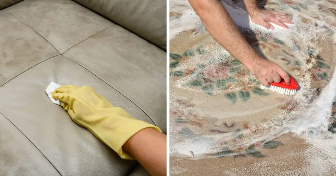 Cómo lavar las alfombras y sillones fácilmente y sin productos especiales