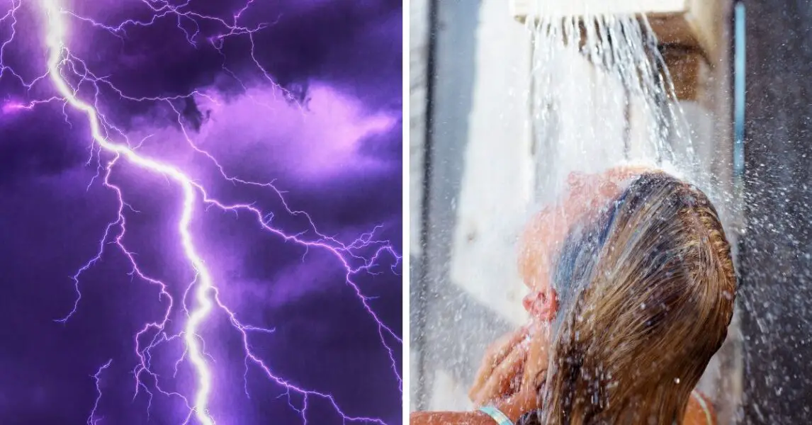 El peligroso motivo por el que jamás debes bañarte cuando hay tormenta (ni lavar los platos)