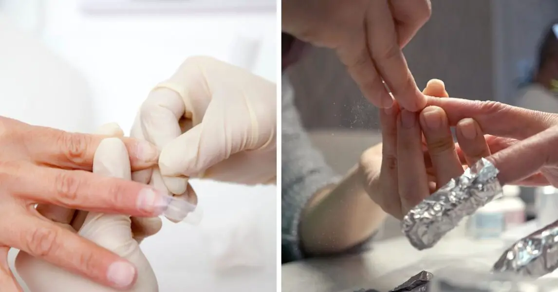 Cómo quitar las uñas de acrilico sin lastimar