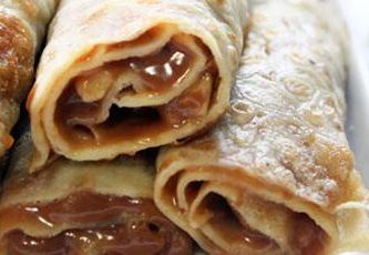 recetas de panqueques con dulce de leche