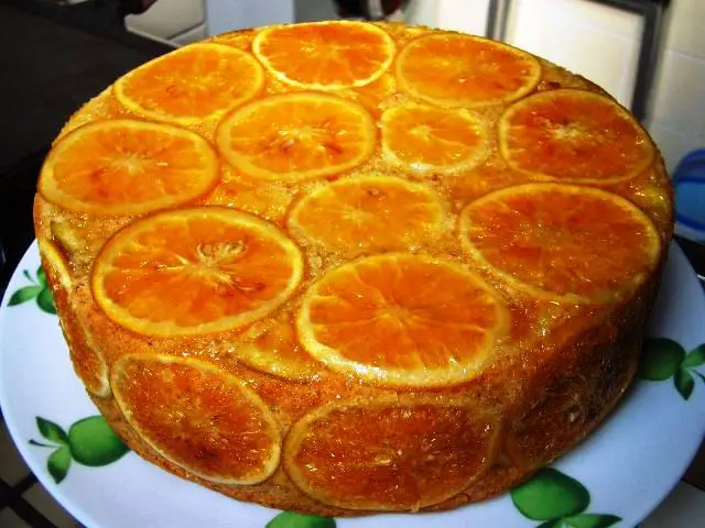 Torta de naranja, ¡muy ricaaa!