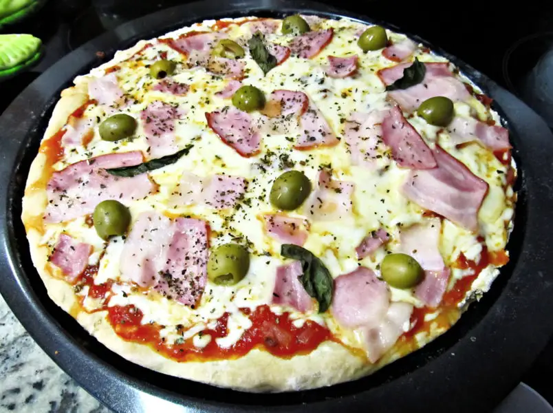 Receta de pizza casera para 1 kg de harina