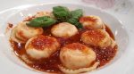 sorrentinos caseros rellenos de verdura