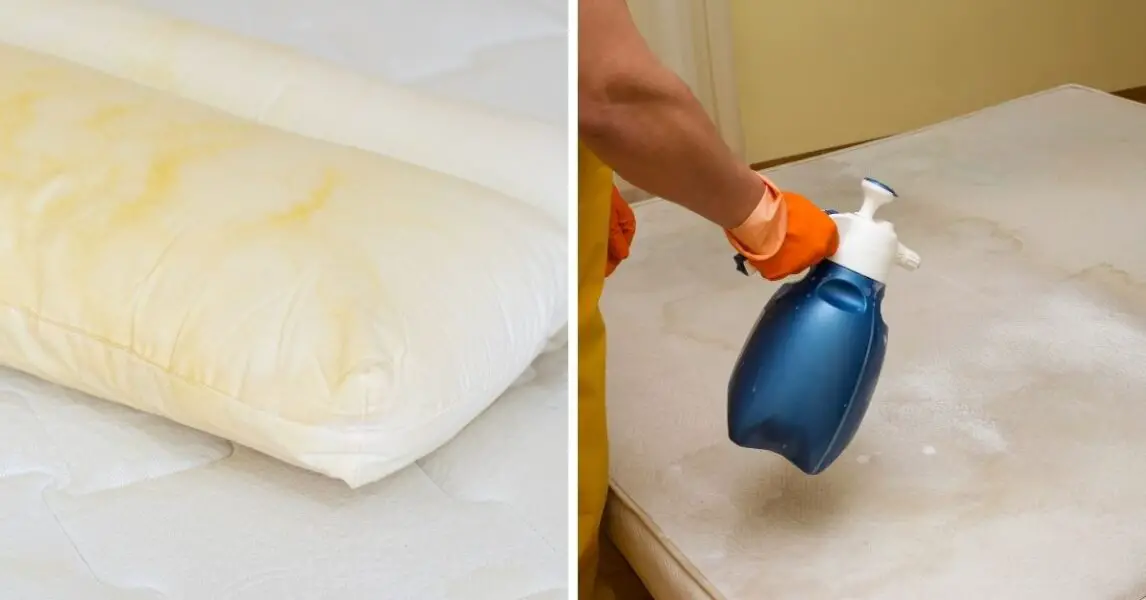 2 mezclas efectivas para blanquear tu colchón y almohadas sin usar cloro