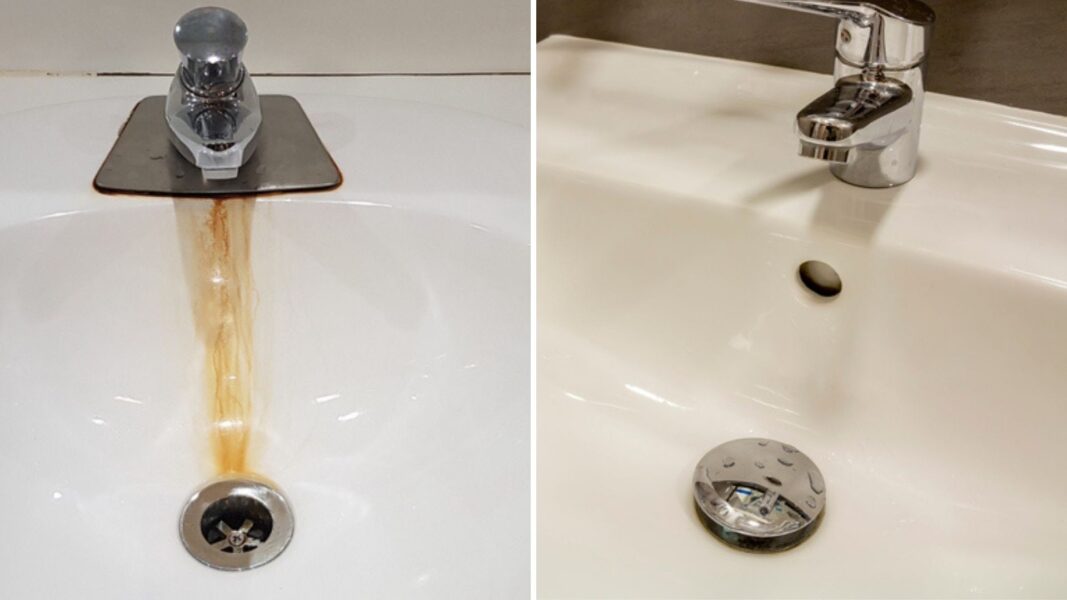 Truco para limpiar tu lavabo con el que quitarás manchas y rayones