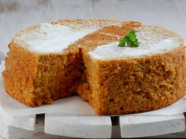 Delicioso Pastel De Zanahoria Sin Harina: Una Alternativa Saludable Sin ...