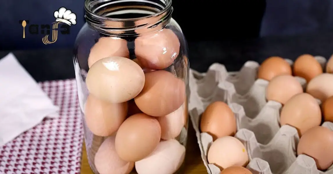 Método para conservar huevos guardados en frasco por mucho tiempo