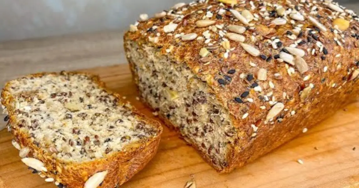 ¡Pan rápido de avena para el desayuno! Sin harina, sin azúcar, sin aceite, sin gluten