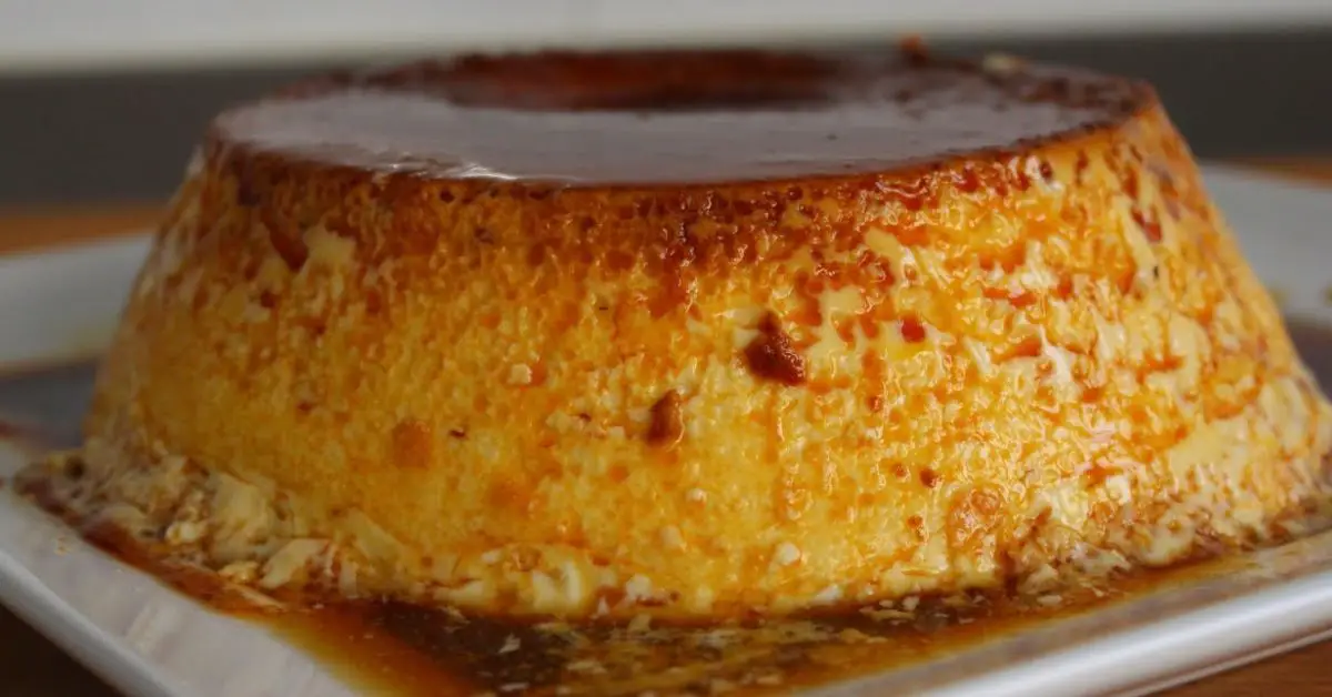 Flan casero Receta 1 litro de leche