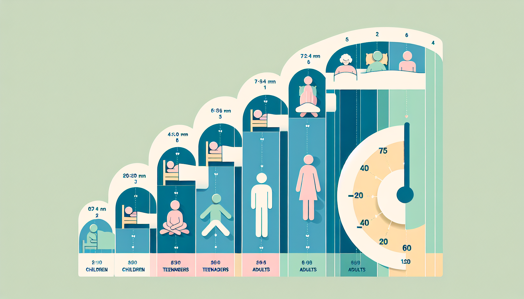 La cantidad de sueño que necesitas depende de tu edad
