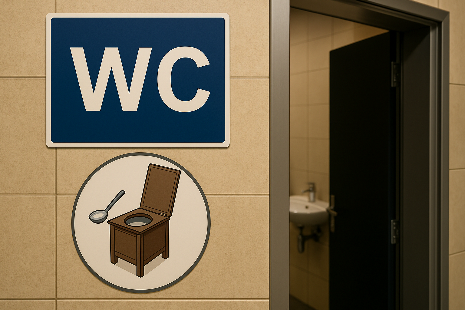 Que Significa W C En Los Banos