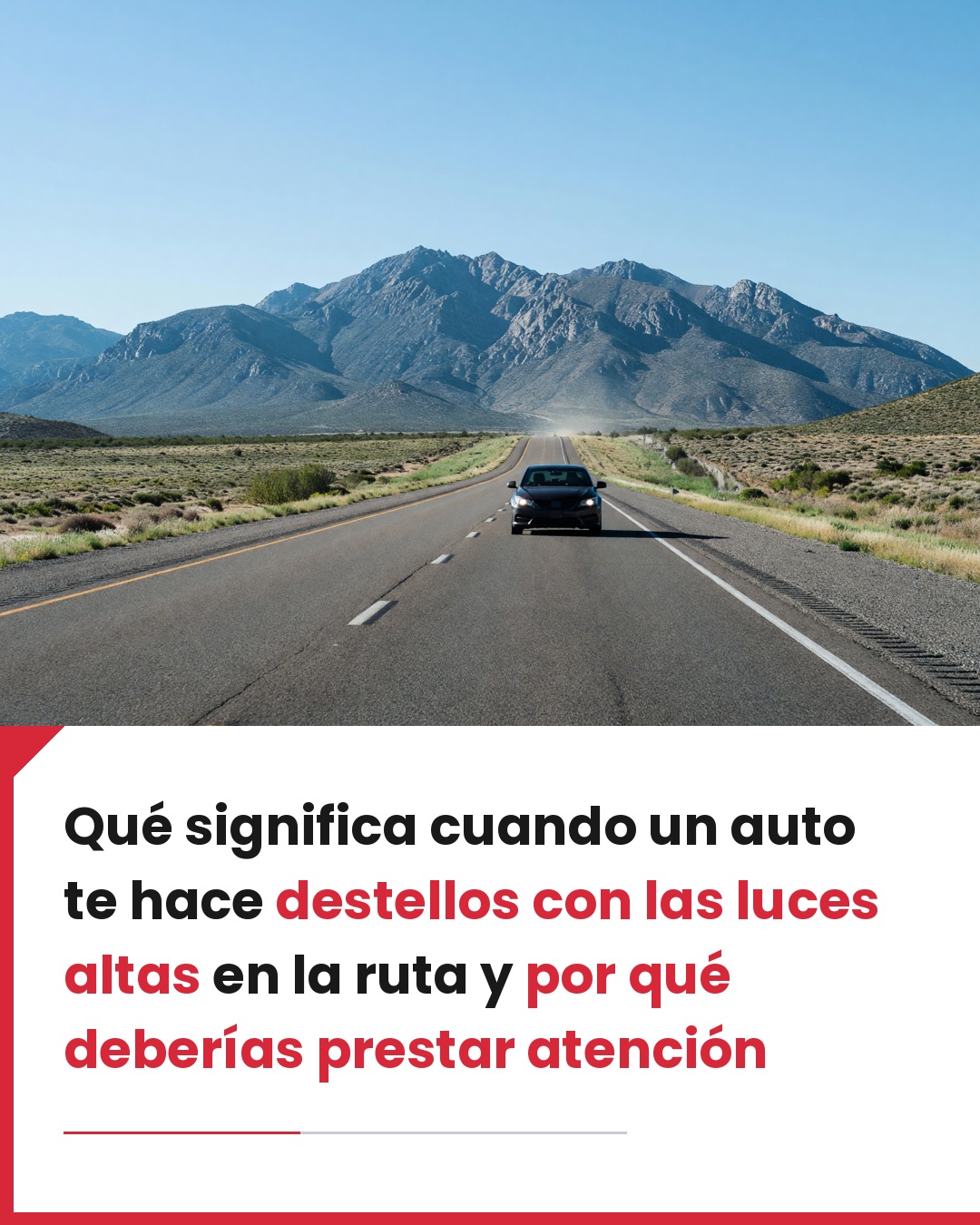 Autos circulando por una ruta de montaña durante el día