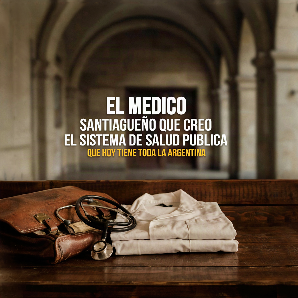 El médico santiagueño que creó el sistema de salud pública argentino