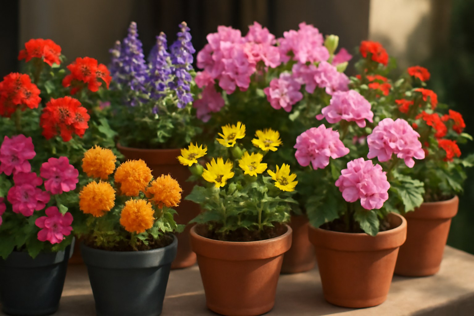 10 Flores ideales para cultivar en macetas y tener color todo el año en casa