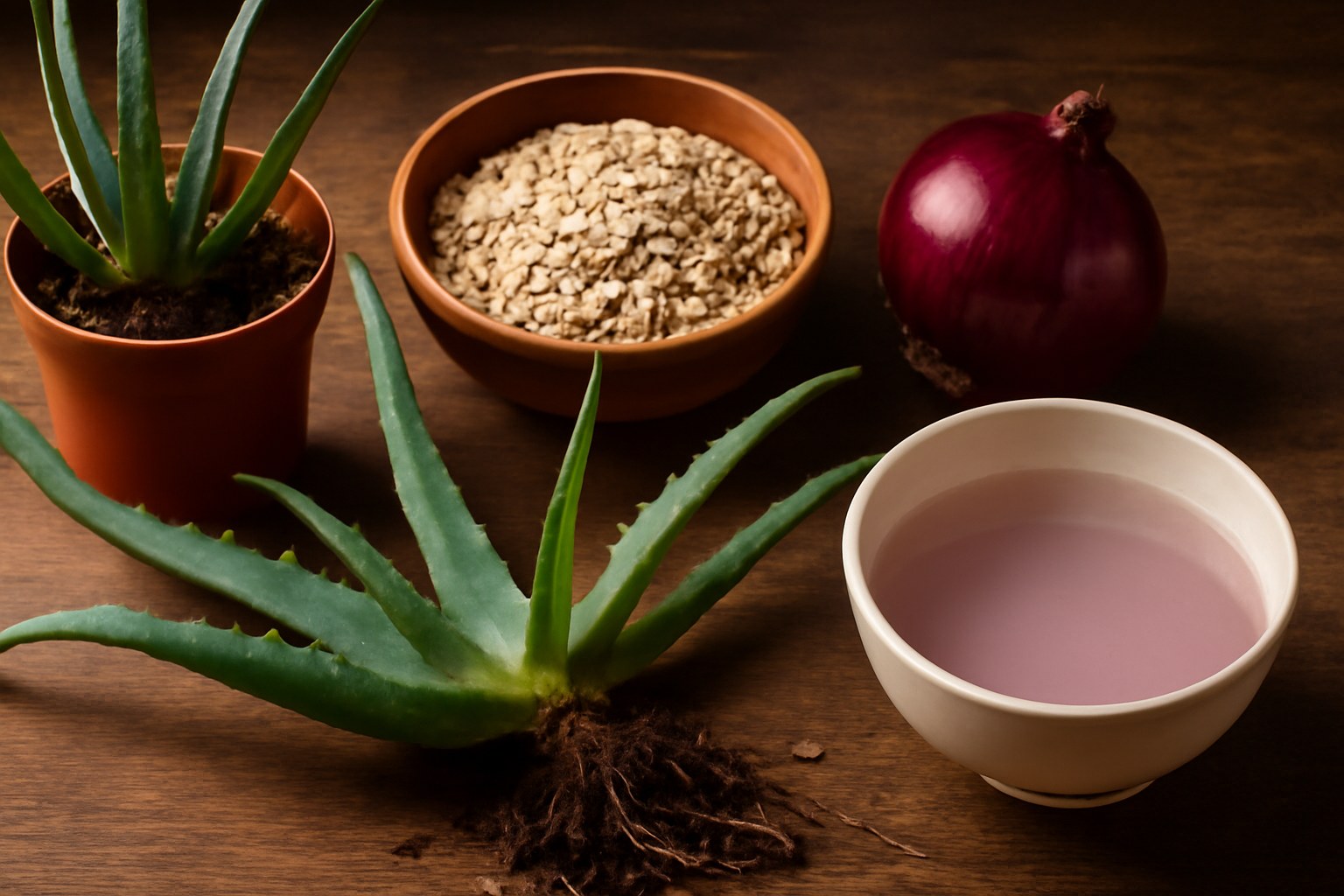 Cómo recuperar y propagar aloe vera en casa con cebolla morada y avena: guía paso a paso