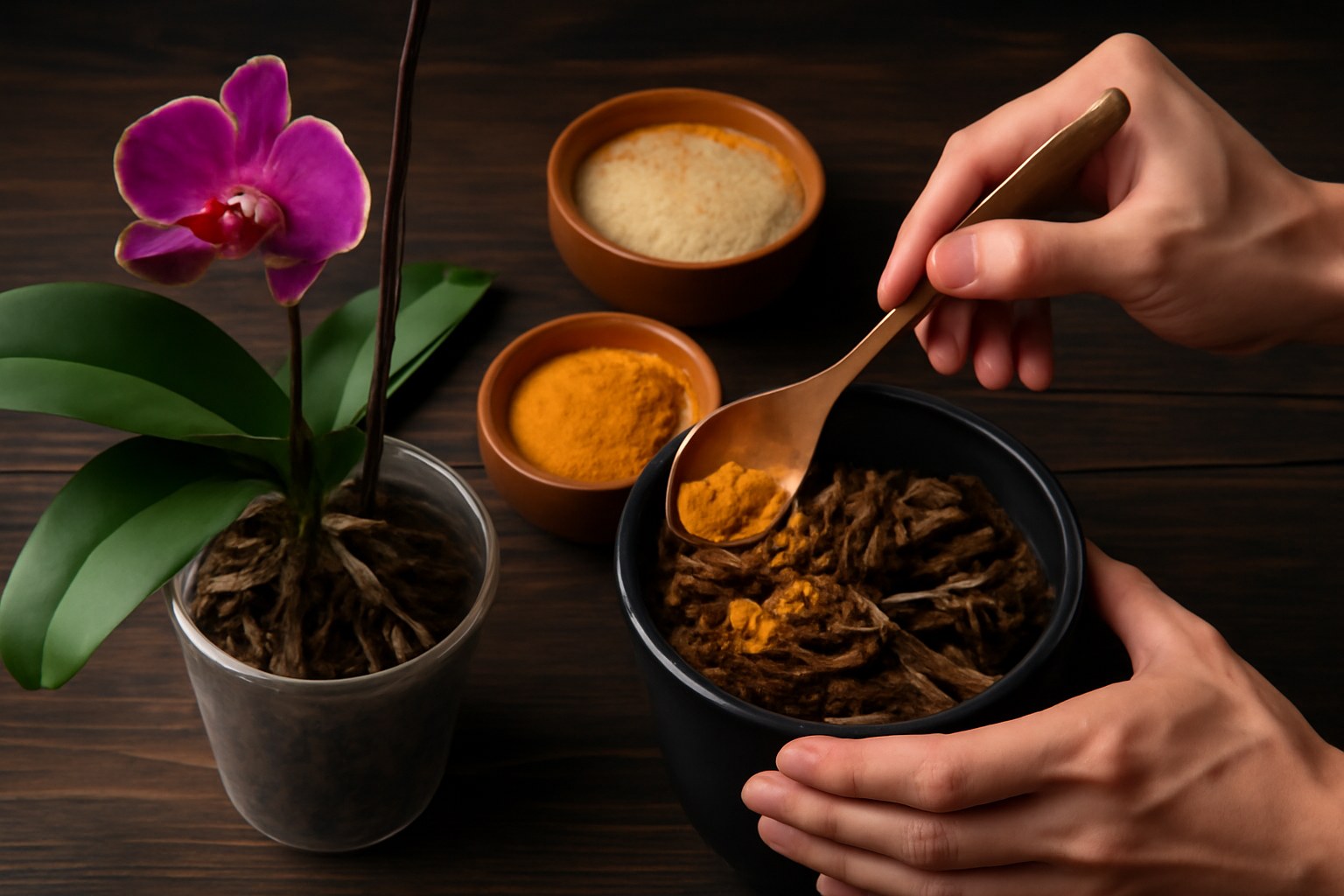 Cómo revivir una orquídea agotada con arroz y cúrcuma: guía completa para lograr una nueva floración en otoño