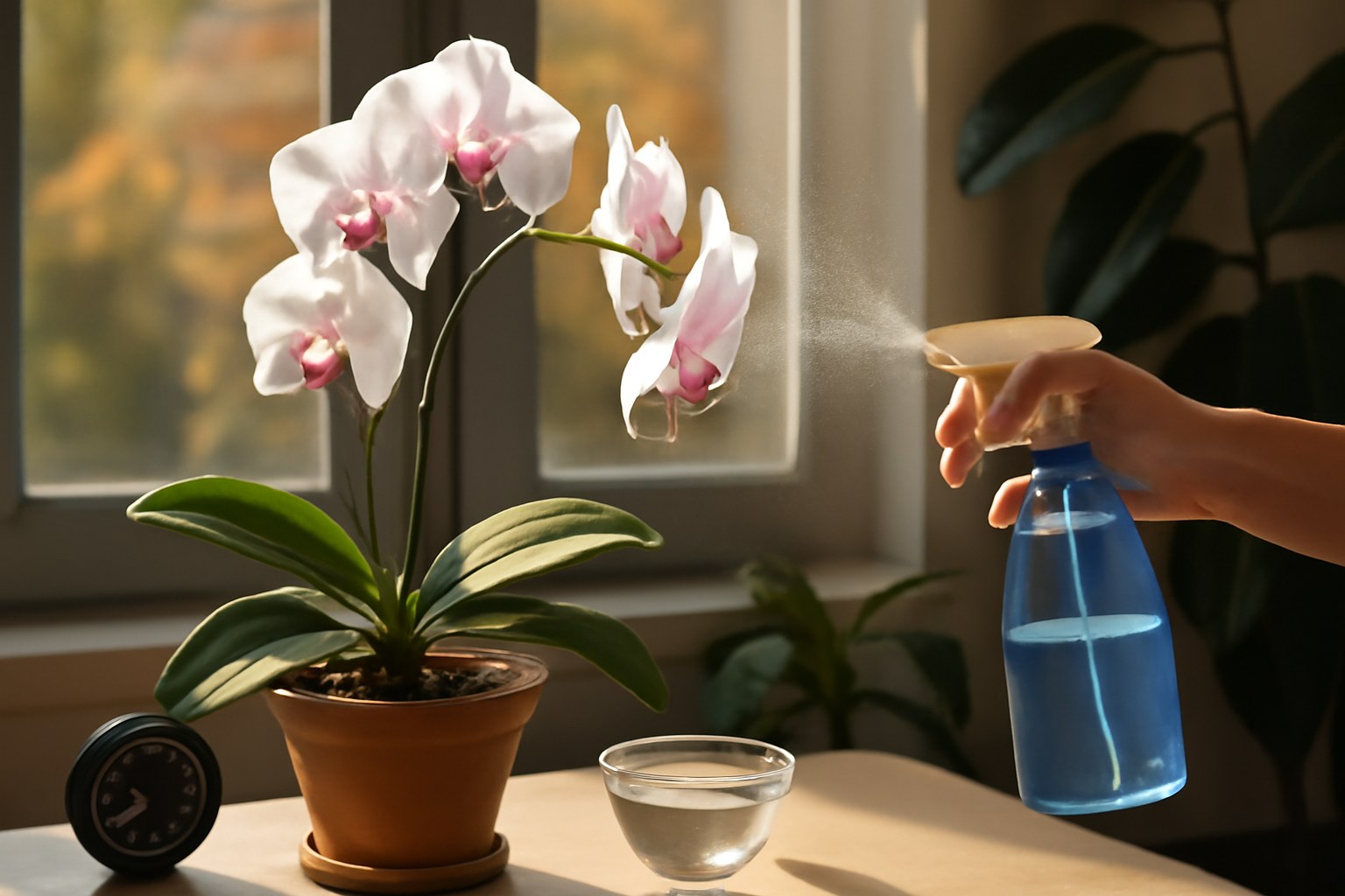 Cuidado de orquídeas en noviembre: claves de humedad, riego y luz para lograr la floración