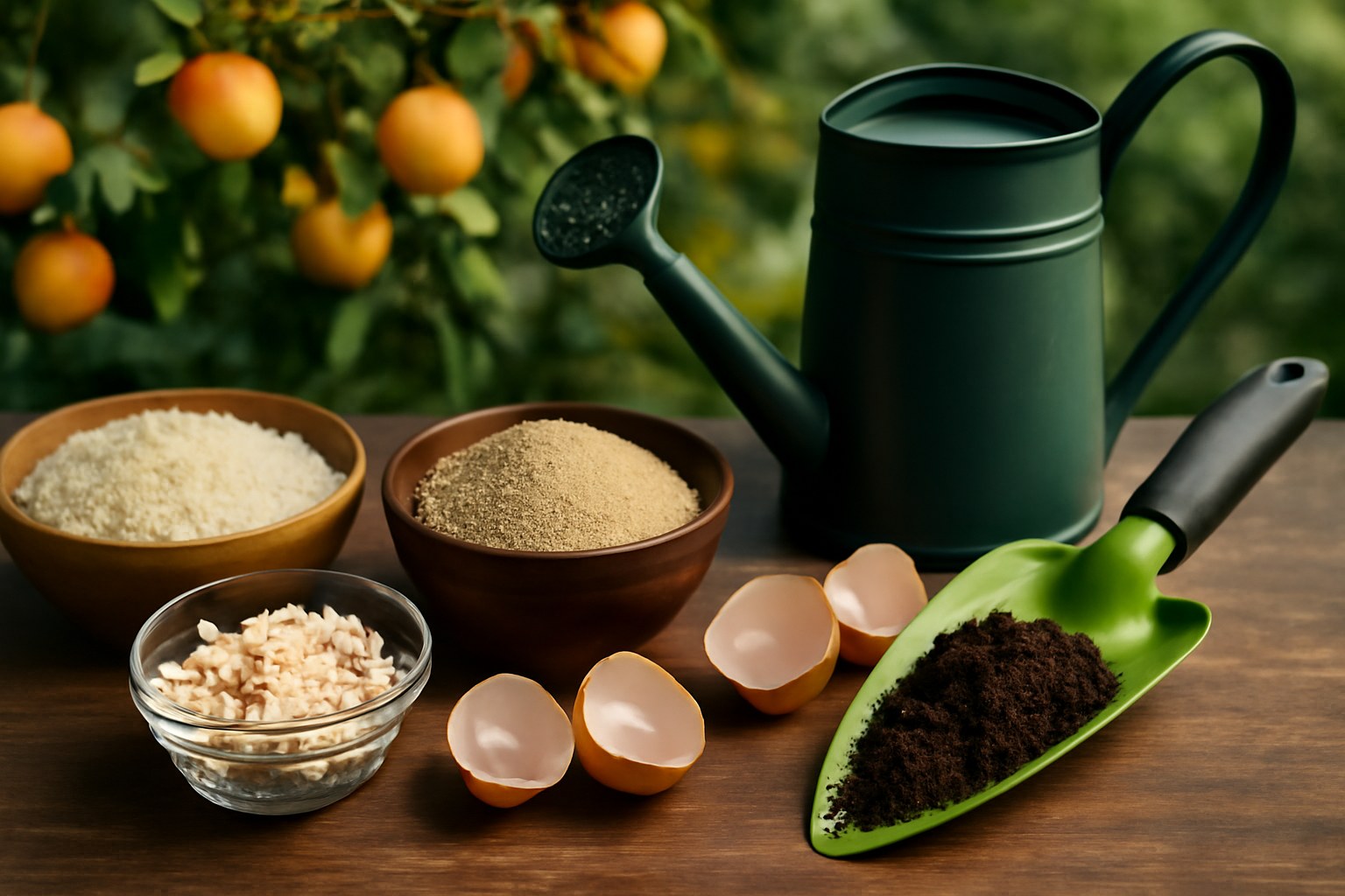Fertilizante casero con cáscara de huevo, arroz y harina de huesos: cómo prepararlo y aplicarlo en plantas frutales